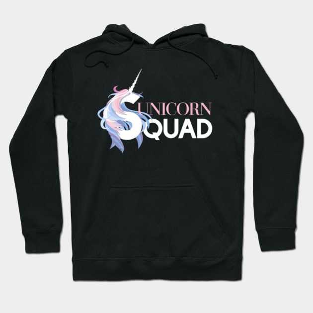 Unicorn Squad Cute Team Bridesmaids Dance Game Hoodie by Kink4on